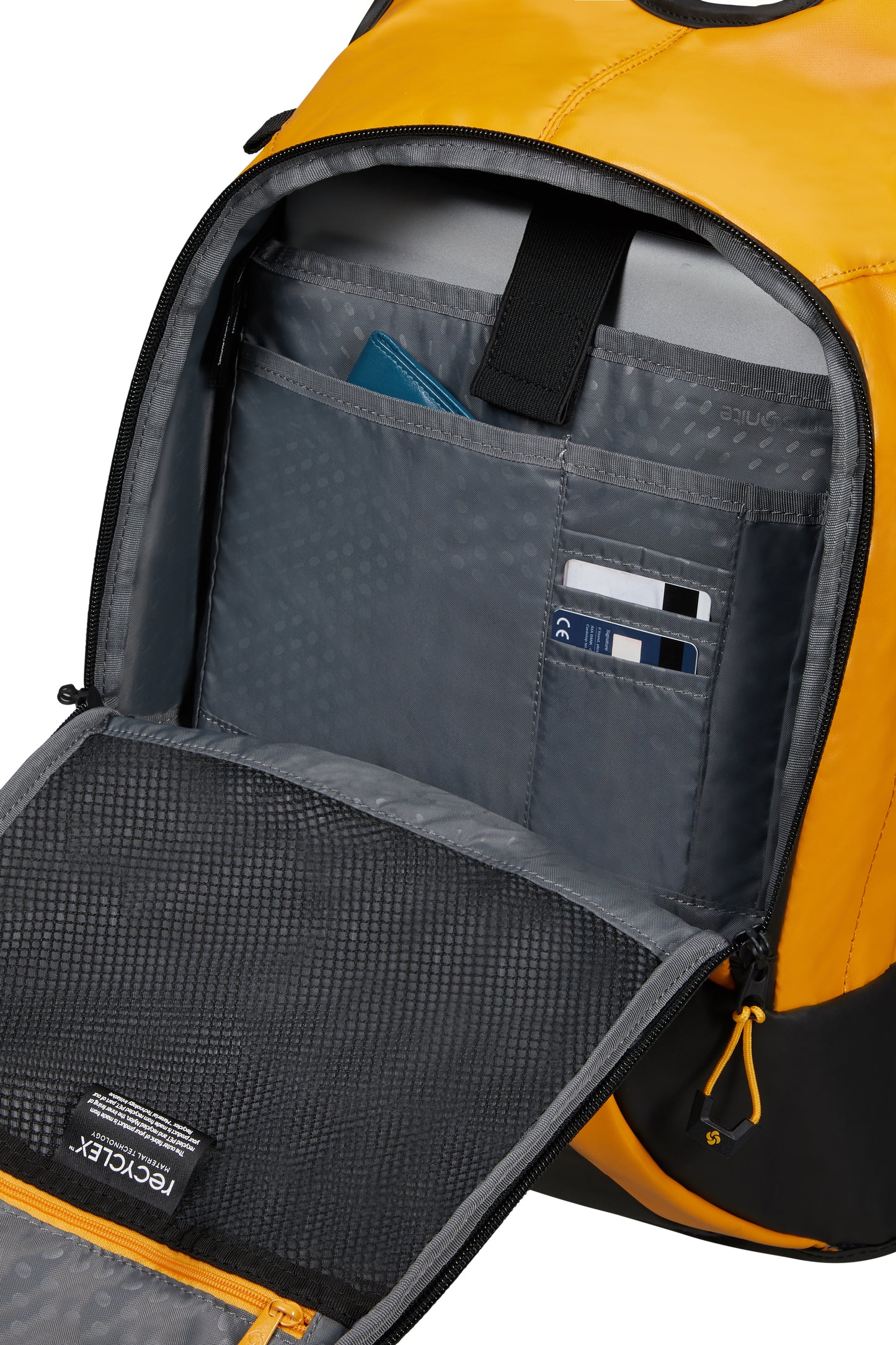 ECODIVER laptop rugzak S  yellow