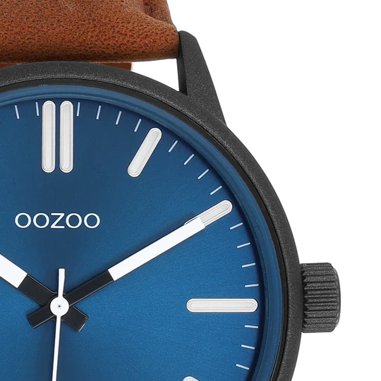 Oozoo C11401   cognac - blue