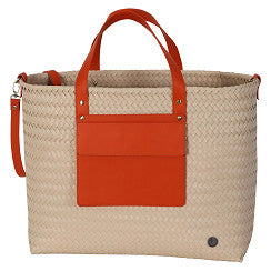 Handed By - Percey shopper - 125 deep carrot orange