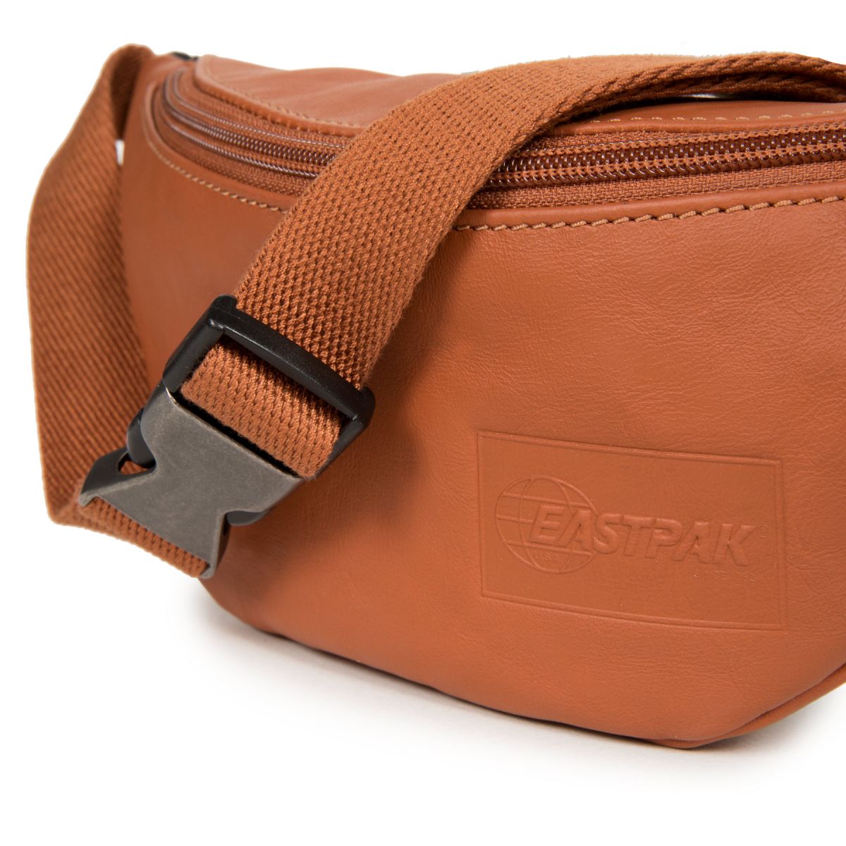 Eastpak Springer Leather Brandy Piccobello Van Den Bril